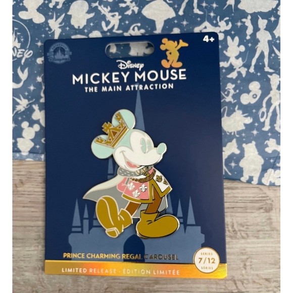 Disney Other - Disney Mickey Mouse: The Main Attraction Prince Charming Regal Carrousel Plush